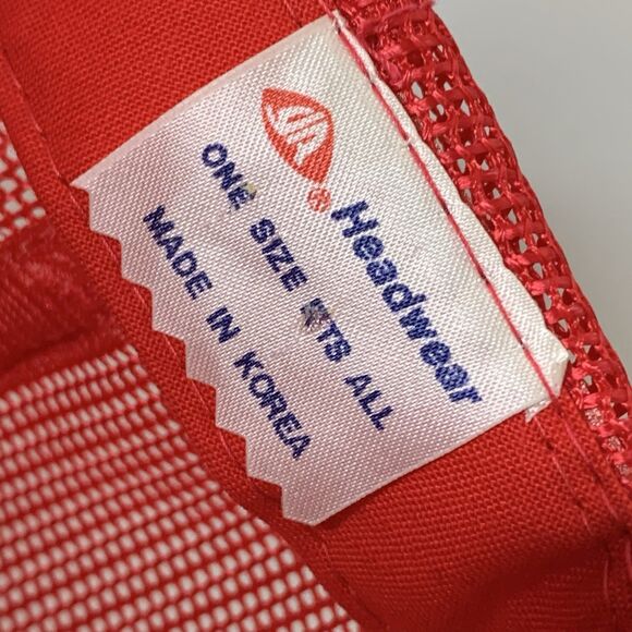 Mercury 7 Aurora Carpenter Patch NASA Space Mission Red Hat SnapBack Vtg - Picture 7 of 9